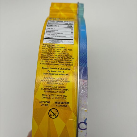 PEZ SpongeBob Squarepants 25th Anniversary Tin, Gift Set Exclusive, Patrick Gary - Picture 4 of 4